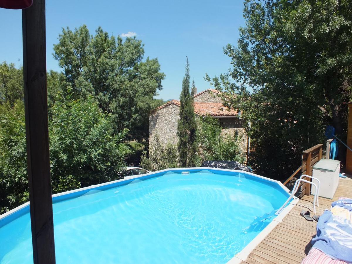 Sur La Bonnefooi Bed & Breakfast Prades-sur-Vernazobre Exterior photo