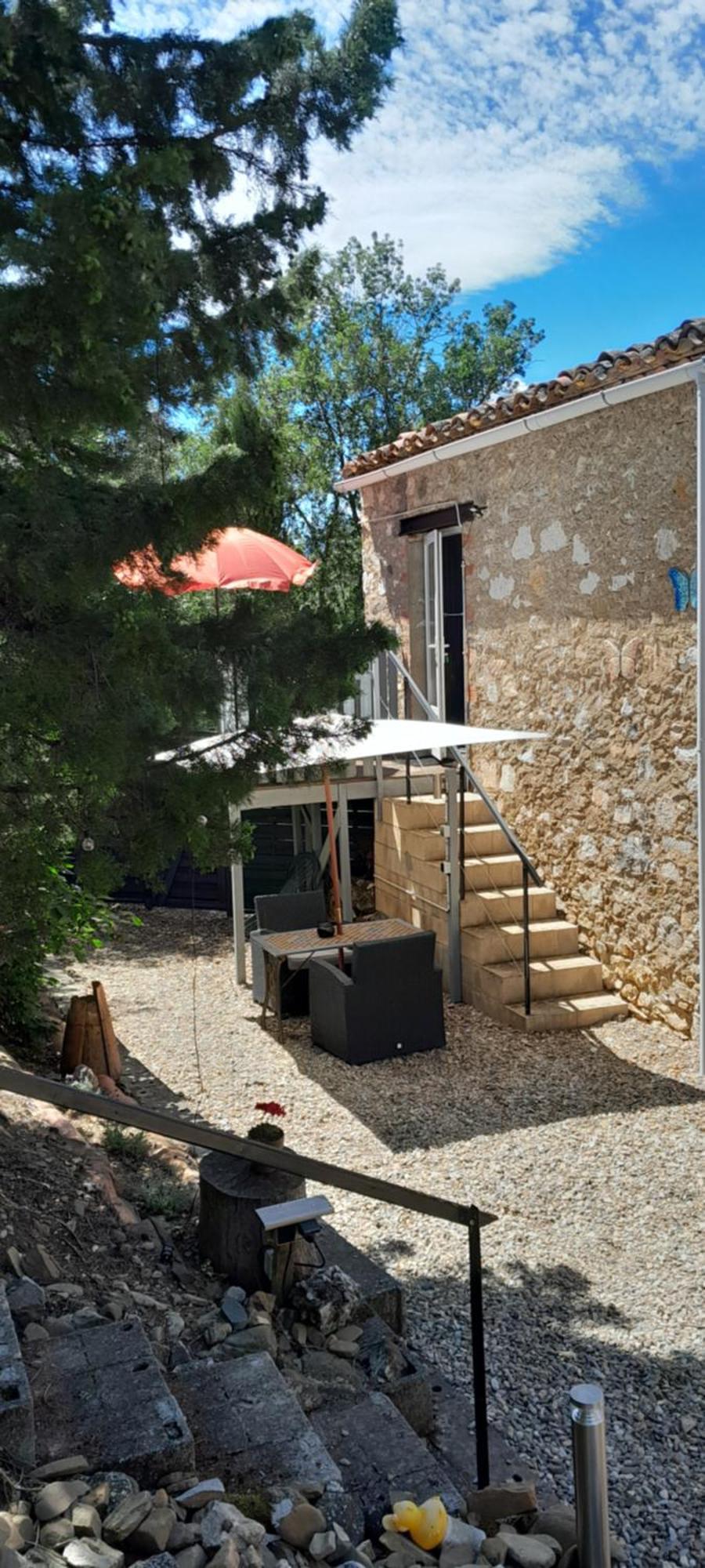 Sur La Bonnefooi Bed & Breakfast Prades-sur-Vernazobre Exterior photo